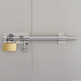 Barrel Bolt Door Latch 12 Inch 304 Stainless Steel Heavy Duty Slide Lock for Gate Barn Door with 8.5 V1189-LC-RY-00172