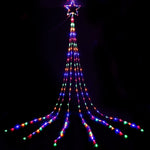 320 LED 5M Christmas Lights Solar String Fairy Light Jingle Jollys XMAS-MOT-TREE-50-MC-SOL2