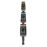 Klein Impact Rated Flip Socket Set Alloy Steel 4 Piece A-32933M V1202-V1-KLNA-32933M