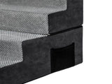 Pawz 4 Steps Pet Stairs Dog Ramp High Density Foam Grey PT1290-4