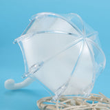 24Pcs Innovative Umbrella Shape Plastic Candy Box Container for Wedding Baby Birthday PartyWhite V1294-YM0901-3115200013914