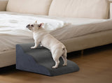 Pawz 3 Steps Pet Stairs Dog Ramp High Density Foam Grey PT1284-3
