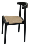 Arden Solid Oak Dining Chair with Loom V199-CH051LOB