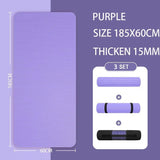 Thickened Anti-Slip Yoga Mat Exercise Pilates Foam Mat V1142-LP000843