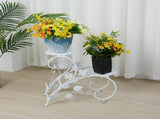 Set of 2 Plant Stand Wedding Garden Flower Shelf Rack V178-66778