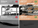 SEDY 7-Tier Shoe Rack Storage Organizer Shelf for 2830 Pairs Bedroom Garage V465-86598