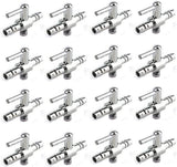 Aquarium Fish Tank Air Flow Control Lever Pump Single Way Valve, 16Pcs V1188-ZC-DLL-1786