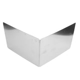 Stove Grease Shield 2 Sided Heat Resistant Anti Stick Coating Stainless Steel Stove Splatter Guard V1294-YM0901-3118240221312