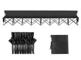 8 Seat Portable Folding Sport Bench Outdoor Camping Chair with Carry Bag V952-BKZDYDZYDKB84K243V0