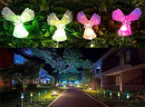 Solar Powered Angel for Cemetery Decorations,Outdoor Solar Garden Lights,Solar Angel Decorative V1366-AZ2-W-12377