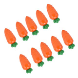 10PCS Carrot Shaped Candy Box Plastic Candy Case Container for Wedding Favor Party V1294-YM0901-3115210110712