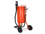 10 Gallon Heavy-Duty Sand Blaster, 60-110 PSI High Pressure Sandblaster, Portable Abrasive Blasting V952-PSG10JL6125PCA4TFV0