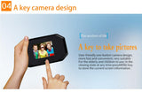 3 Screen 1.0Mp Security Camera With Door Peephole & Tf Card Support - Black PRL-4310SCA