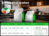 Coffee Bags with Valve Vented Coffee Beans Packaging Bags High Barrier Aluminumed V1258-DP02-C-705