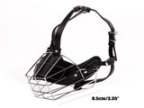 Adjustable Stainless Steel Dog Muzzle Wire Basket for Large/X-Large Dogs, Breathable Anti-Bite V1189-WXFWAL-20260319-00317