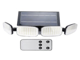 Solar Wall Light Solar Fourhead 200LEDs Wall Lamp for Garden Pathway Courtyard Street V1294-YM0901-3119210089211