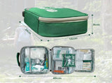258pcs PREMIUM FIRST AID KIT Medical Travel Set Emergency Family Safety Office V563-PE0257