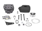 46mm Cylinder Piston Carburetor Spark Plug Gasket Set Replacement Fit for Husqvarna 55 51 Chainsaw V1294-YM0523-3111210396311