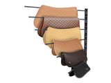 Wall Mounted Saddle Rack, 30.9 x 29.9 x 5.5 in, Swing Out Saddle Holder, Six Tiers Horse Saddle V952-MAJWBSXXLC30M0FEBV0