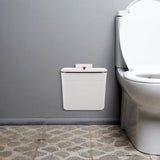 Wall-Mounted Plastic Trash Can for Kitchen and Household Use, 1 Pack, Space-Saving Waste Bin V1366-AZ2-W-20749