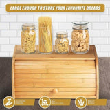 Bamboo Bread Box Kitchen Storage V63-921031