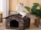 Cat Houses for Outdoor Cats,Feral Cats House,Weatherproof Warm and Insulated Cat House Stray Cats V1366-AZ2-W-04332