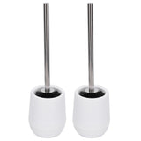 2sets Toilet Bowl Cleaner Brush Lockable Thread Convenient Practical Efficient Safe Reliable Durable V1294-YM0715-3112210116312