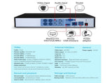 UL-tech 4CH DVR 1080P 5in1 CCTV Video Recorder 4TB Hard Drive CCTV-SOLO-DVR-4CH-4TB