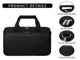 Barber Hairdryer Carrying Case - Hairstylist Travel Bag with Storage for Blow Dryer & Salon V1192-AZ-W-3328