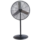 BAUMR-AG 30" 762mm 300W Industrial Pedestal Fan, Large, Commercial, Heavy-duty, 3 Speed, EESS V219-SPCAIRBM30PA