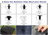 248Pcs Trim Removal Tool, Auto Push Pin Bumper Retainer Clip Set Fastener Terminal Remover Tool V1192-AZ-W-0776