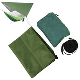Portable Hanging Camping Hammock with Mosquito Net Canopy Rain Cover for Courtyard Garden V1294-YM0901-3116200038911