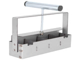 4 Grids Manual Soil Blocker Soil Blocking Tool for Seedlings Greenhouse Plant Growing Tool V1294-YM0721-3111210058811