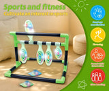 Light-Up Kids Throwing Bowling Toy, ABS Gravity Activated LED, Numbered Targets with 4 Sandbags, V1232-TZBLQ-FG-001
