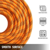 1.43cm Double Braid Polyester Rope 6096cm Nylon Pulling Rope 498.95kg High Force Polyester Load V952-DLSBZ16MMX61M0001V0