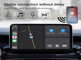 CarPlay Wireless Adapter, Wired to Wireless Dongle with WiFi Online Update V1263-JX-5117