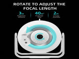 Adjustable Star Projector Lamp with Interchangeable Film Discs Create a Dreamy Galaxy in Your V1341-ZY-5RF7F3NB-10PCSCARDS