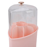 8Pcs Makeup Brushes with Rotating Brush Container Cosmetics Brushes Holderganizer with Clear Lid V1294-YM0901-3117240236412