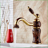 Kitchen Sink Mixer Faucet with Ceramic Handle and High Spout V1237-ZY-528-011