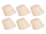 6Pcs Fabric Lamp Shades Household Modern E14 Clip On Lampshade for Chandeliers Table Lamps V1294-YM0901-3119210139011