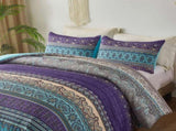 Boho Glow Teal Bedding 3Piece Comforter Set for Relaxed Spaces V745-MAB010449AJ3