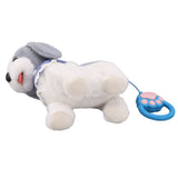 Walking and Barking Puppy Dog Toy Interactive Dancing Electronic Plush Pet with Remote Control Leash V1294-YM0703-3115230020512