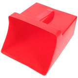 Red Dustpan with Ergonomic Handle for Easy, Efficient Home, Kitchen & Household Cleaning Tasks, V1192-AZ-W-25292