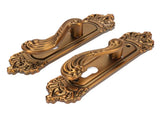 European Style Door Handle Lock Set Aluminum Silent Retro Interior Entry Door Lever Lock with 3 Keys V1294-YM0901-3114250017811