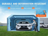 Inflatable Paint Booth 23x13.1x9ft Inflatable Spray Booth 750W480W Blower V952-CQSPQFLSKCGLKCDG9V3