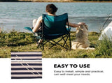 Folding Chair Seat Cover Replacement, Canvas Repair for Outdoor Camping, Patio, Lawn Chairs, V1366-AZ2-W-21497