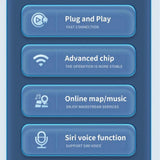 CarPlay Adapter for Android, Wired to Wireless AI Box V1263-JX-5123
