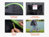 Pickup Tent, Fit 6.4-6.7 ft Tents for Camping, Waterproof PU2000 2-3 Person Sleeping V952-CZZPPTK6467FOZDKIV0