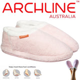 ARCHLINE Orthotic Slippers Closed Scuffs Pain Relief Moccasins - Pink - EUR 37 V563-AS701-PINK-37