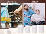 4 Pieces Catheter Leg Bag Holder Fabric Urine Leg Bag Sleeves Covers Condom Catheter for Men or V1370-AZ4-17643